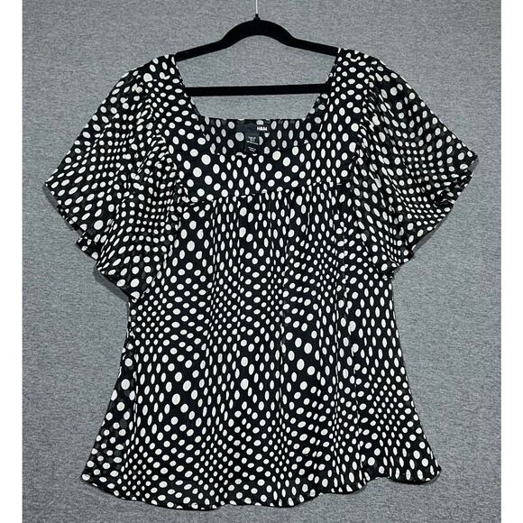 H&M | Women's Polka Dot Blouse | 4 - Picture 1 of 3